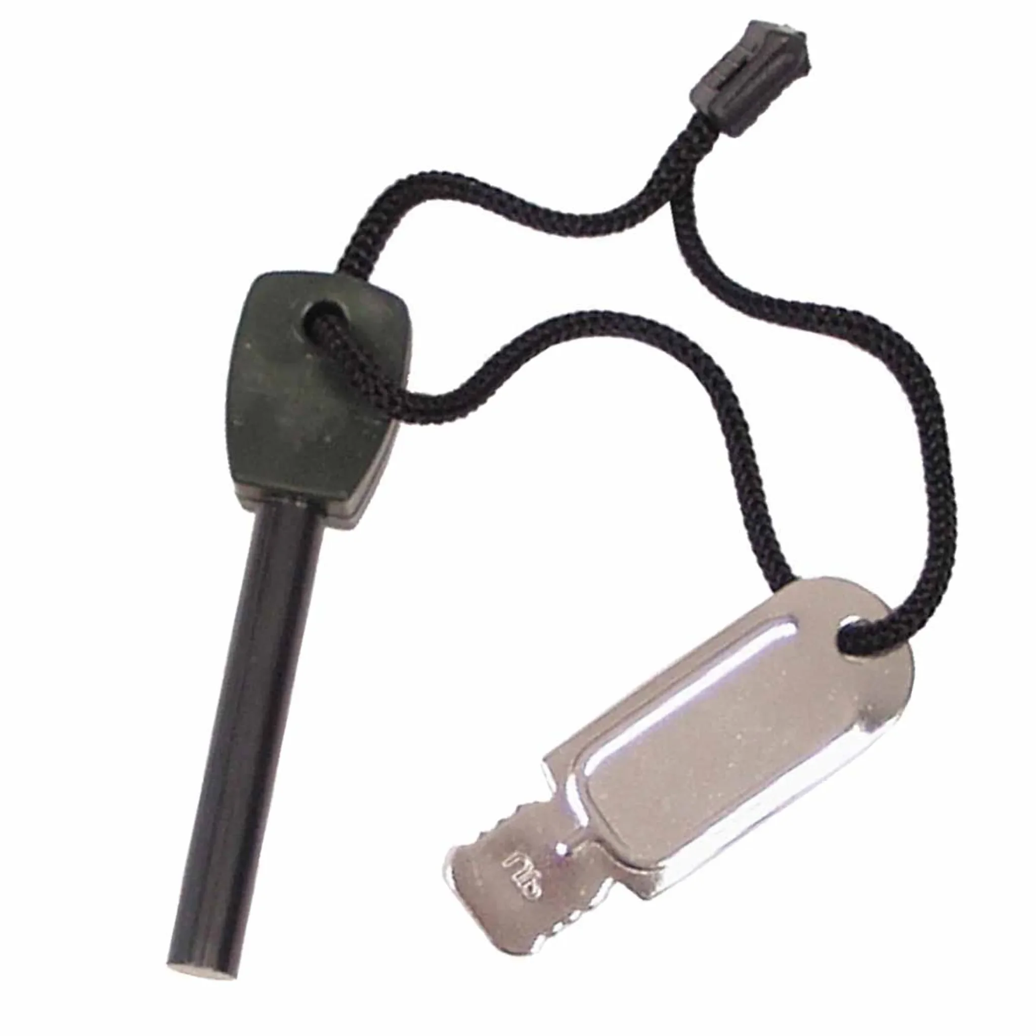 MFH Feuerstarter Army – Feuerstahl mit Schaber